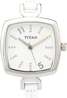 Titan Basic N9806SH01 Silver/White Analog Watch