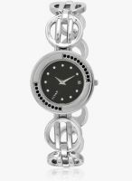 Titan Ne2502Sm01 Silver/Black Analog Watch