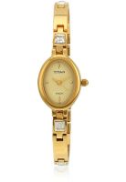 Titan Ne9717ym02j Golden Analog WatchNE9717YM02J Golden Analog Watch