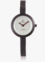 Titan Obaku N9796QM01 Silver/White Analog Watch