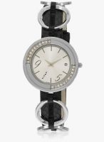 Titan Purple 2502Sl02 Black/Silver Analog Watch