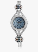 Titan Raga 9936SM01-DC267 Silver / Blue Analog Watch