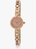 Titan Titan Raga Golden/Pink Analog Watch