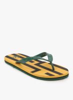United Colors of Benetton Green Flip Flops