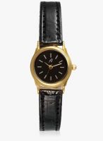 Yepme Black Leatherette Analog Watch