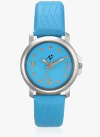 Yepme Blue Faux Leather Analog Watch