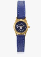 Yepme Blue Leatherette Analog Watch