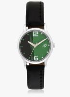 Yepme Green Faux Leather Analog Watch