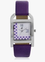 Yepme White Leatherette Analog Watch