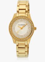 Yves Bertelin PM37672 Golden/White Analog Watch