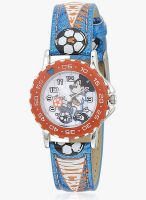 Disney Mickey 3K1552U-Mk-017Be Blue/Multi Analog Watch