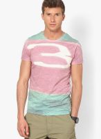 Jack & Jones Solid Men's Round Neck Multicolor T-Shirt