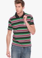 Jogur Multicoloured Striped Polo T-Shirts