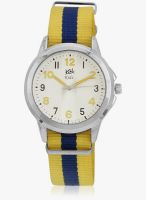 KOOL KIDZ Dmk-017-Yl 01 Yellow/Blue Analog Watch