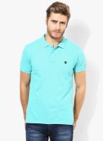 Lee Aqua Blue Polo T-Shirt