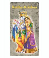 Lion Souvenirs Glossy Radha Krishna Showpiece