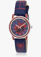 Marvel Aw100033 Blue/White Analog Watch