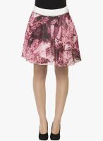Oxolloxo Pink Flared Skirt