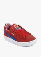 Puma Suede Superman Red Sneakers