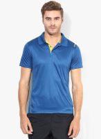 Reebok Dist. Cor Aqua Blue Training Polo T-Shirt