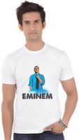 ShopMantra Graphic Print Men's Round Neck White T-Shirt