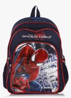 Simba 14 Inches Spiderman Crawler Blue School Backpack