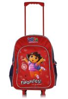 Simba 18 Inches Dora Explore The Harbour Red Trolley Bag