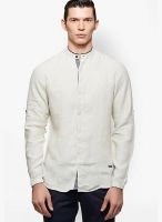 Sisley Beige Casual Shirt