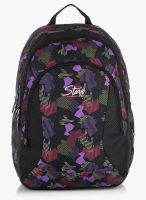 Starx Black/Green School/College Backpack