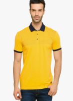 Status Quo Yellow Solid Polo T-Shirts