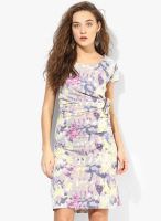 Tom Tailor Multicolored Colored Printed Shift Dress