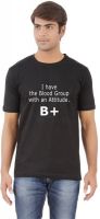 Xtees Printed Men's Round Neck Black T-Shirt Xtees Printed Men's Round Neck Black T-Shirt