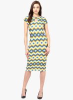 Zink London Multicoloured Printed Shift Dress