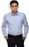 Blackberrys Men's Solid Casual Blue Shirt