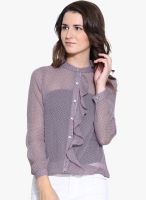 Colors Couture Purple Shirt