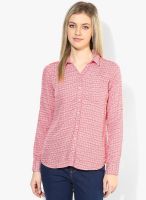 Fame Forever By Lifestyle Pink Printed Shirt