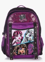 Genius 18 Inches Dark Purple Backpack