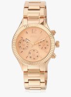 Guess W0323l3 Rose Gold Tone/Rose Gold Analog Watch