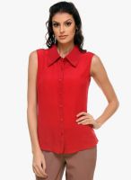 Kaaryah Red Solid Shirt