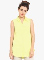 Label VR Yellow Solid Shirt