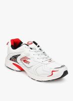 Lancer White Running Shoes