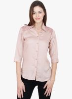 Mayra Pink Solid Shirt