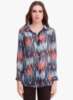 Private Lives Multicoloured Printed Shirt