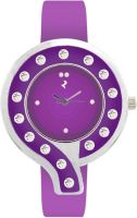 Ridas 979_purple Diamond Studded Luxy Analog Watch - For Women, Girls