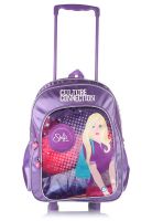 Simba Bag18 Inches Steffi Culture Connection Purple Trolley