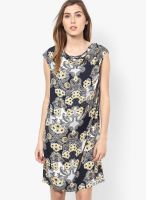 Sisley Multicoloured Printed Shift Dress