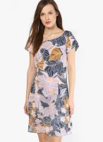 Sisley Multicoloured Solid Shift Dress