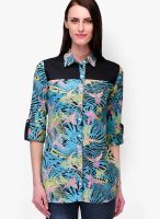 Stilestreet Multicoloured Printed Shirt