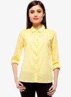 Stylestone Yellow Solid Shirt