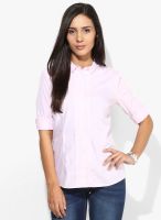 Van Heusen Pink Solid Shirt